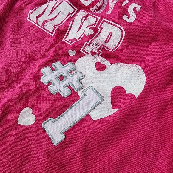 Old Navy Hot Pink Long Sleeve Daddy's MVP Tee for Kids Size 3T - Picture 7 of 9